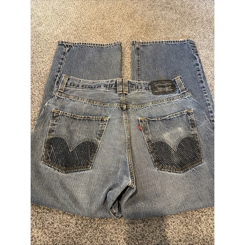 Vtg Levi's Loose Straight 569 Size 34x30 Two Tone